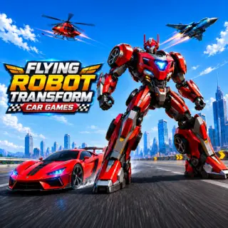 Uçan Robot Araba Dönüşümü